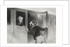 The Railroads, plate 11: The Hazard of Sleeping on a Journey, 1843 by Honoré Daumier; Aubert