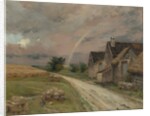 The Rainbow, Achères la Forêt, 1883 by Jean-Charles Cazin