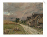 The Rainbow, Achères la Forêt, 1883 by Jean-Charles Cazin
