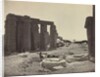 The Ramesseum, Thebes, 1869 by Adolphe Braun