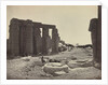 The Ramesseum, Thebes, 1869 by Adolphe Braun