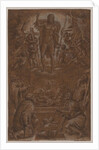 The Risen Christ Adored by Saints and Angels, 1566-1568 by Giorgio Vasari
