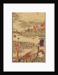 The Sand-Carrying Festival, 1856 by Sakai Basai