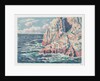 The Sea at Camaret, The Red Rocks, 1895 by Maximilien Luce