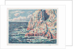 The Sea at Camaret, The Red Rocks, 1895 by Maximilien Luce