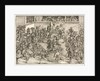 The Second Tournament with the Tapestry of Sampson and the Lion, 1509 by Lucas Cranach