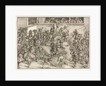 The Second Tournament with the Tapestry of Sampson and the Lion, 1509 by Lucas Cranach