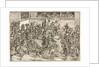 The Second Tournament with the Tapestry of Sampson and the Lion, 1509 by Lucas Cranach