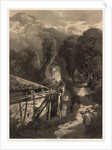The Simplon Road, Meillerie, France by Alexandre Calame