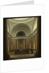 The Slotskirken of Christiansborg, Copenhagen, c. 1850s by Heinrich Hansen