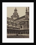 The Small Cloister of the Monastery at Pavia, c. 1860s by Maurizio Lotze (attributed to)
