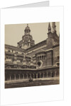The Small Cloister of the Monastery at Pavia, c. 1860s by Maurizio Lotze (attributed to)