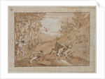 The Stag Hunt, 1790s by Giovanni Domenico Tiepolo