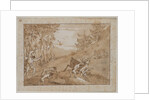 The Stag Hunt, 1790s by Giovanni Domenico Tiepolo