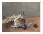 The Suicide, fourth quarter 1800s or first third 1900s by Jean Louis Forain
