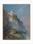 The Temple of Vesta and the Falls at Tivoli, 1859 by William Callow