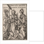 The Three Christian Heroines: Saints Helen, Bridget and Elizabeth by Hans Burgkmair