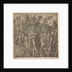 The Triumph of Julius Caesar: Colossal Statues and Siege Equipment, 1593-99 by Andrea Andreani