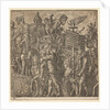 The Triumph of Julius Caesar: Colossal Statues and Siege Equipment, 1593-99 by Andrea Andreani