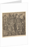 The Triumph of Julius Caesar: Colossal Statues and Siege Equipment, 1593-99 by Andrea Andreani