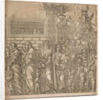 The Triumph of Julius Caesar: Procession of Men, Women and Children, 1593-99 by Andrea Andreani