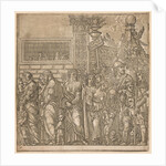 The Triumph of Julius Caesar: Procession of Men, Women and Children, 1593-99 by Andrea Andreani
