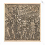 The Triumph of Julius Caesar: Soldiers Carrying the Pictures of War, 1593-99 by Andrea Andreani
