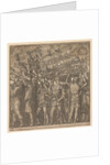 The Triumph of Julius Caesar: Soldiers Carrying the Pictures of War, 1593-99 by Andrea Andreani