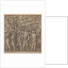 The Triumph of Julius Caesar: Soldiers Carrying the Pictures of War, 1593-99 by Andrea Andreani