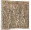 The Triumph of Julius Caesar: Soldiers Carrying Vases and Trophies of War, 1593-99 by Andrea Andreani