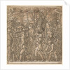 The Triumph of Julius Caesar: Soldiers Carrying Vases and Trophies of War, 1593-99 by Andrea Andreani