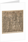 The Triumph of Julius Caesar: Soldiers Carrying Vases and Trophies of War, 1593-99 by Andrea Andreani