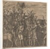 The Triumph of Julius Caesar: Soldiers Marching with Trophies of War, 1593-99 by Andrea Andreani