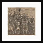 The Triumph of Julius Caesar: Soldiers Marching with Trophies of War, 1593-99 by Andrea Andreani