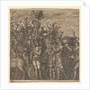 The Triumph of Julius Caesar: Soldiers Marching with Trophies of War, 1593-99 by Andrea Andreani