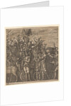 The Triumph of Julius Caesar: Soldiers Marching with Trophies of War, 1593-99 by Andrea Andreani