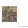 The Triumph of Julius Caesar: Soldiers Marching with Trophies of War, 1593-99 by Andrea Andreani