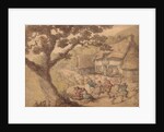 The Village Dance by Thomas Rowlandson