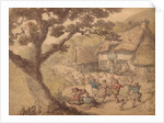 The Village Dance by Thomas Rowlandson
