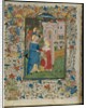 The Visitation: Leaf from a Book of Hours, c. 1420 by Henri d'Orquevaulx; Workshop