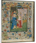 The Visitation: Leaf from a Book of Hours, c. 1420 by Henri d'Orquevaulx; Workshop