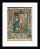 The Visitation: Leaf from a Book of Hours, c. 1420 by Henri d'Orquevaulx; Workshop