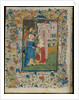 The Visitation: Leaf from a Book of Hours, c. 1420 by Henri d'Orquevaulx; Workshop
