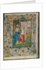 The Visitation: Leaf from a Book of Hours, c. 1420 by Henri d'Orquevaulx; Workshop