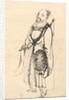 The Wandering Hermit by Kono Bairei