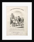 The Wheelbarrow Polka - Sheet Music Cover by Winslow Homer