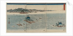 The Whirlpools of Awa, 1857 by Utagawa Hiroshige