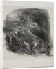 The Wild Horse, or Frightened Horse Leaving the Water, 1828 by Eugène Delacroix; L'Artiste