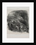 The Wild Horse, or Frightened Horse Leaving the Water, 1828 by Eugène Delacroix; L'Artiste