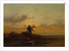 The Windmill, late 1850s by Jules Dupré